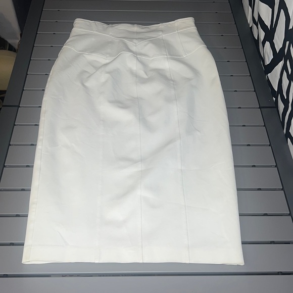 Authentic Burberry signature stretch long skirt sz 12 - Picture 10 of 16